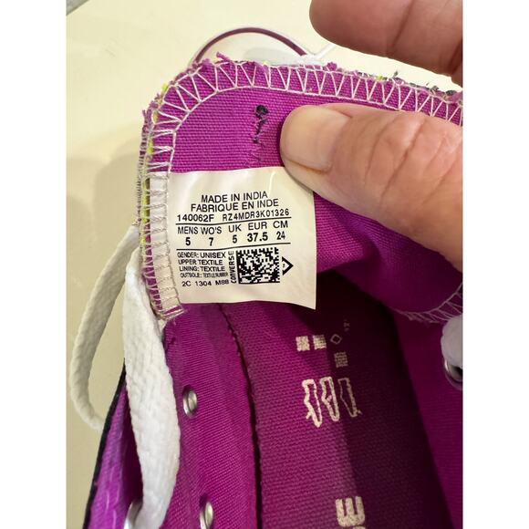 Converse All-Star Chuck Taylor Unisex Men 5 Women 7 Black Shoes - Picture 5 of 7